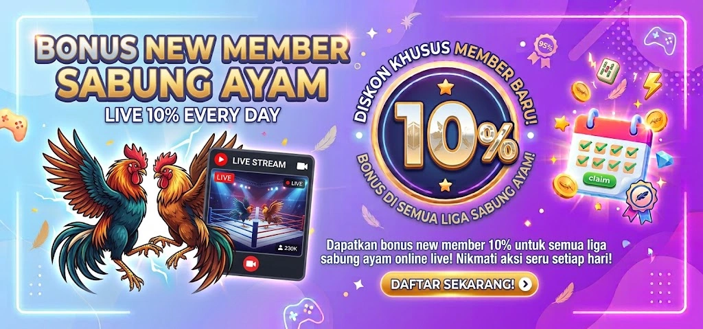 Bonus New Member Sabung Ayam