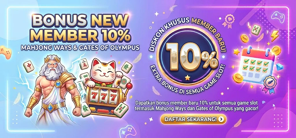 Promo Bonus New Member Slot